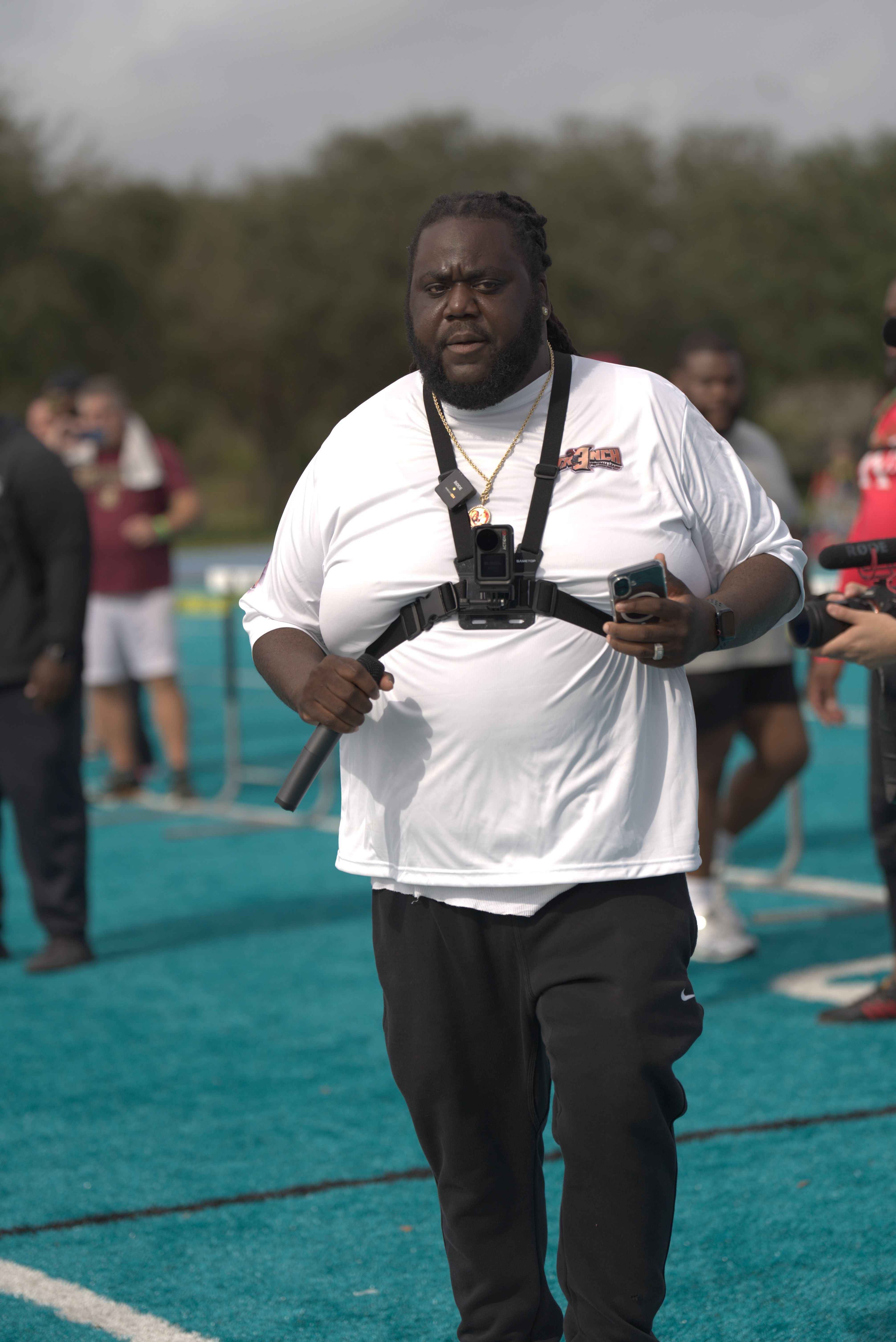 Coach H on the field
